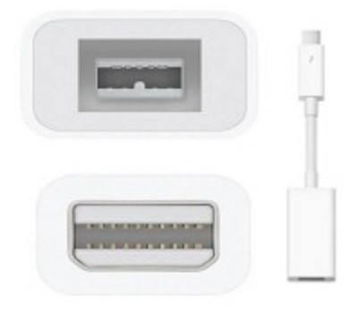 Genuine Apple A1463 Thunderbolt 2 to FireWire 800 Adapter (MD464ZM/A)