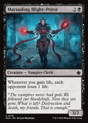 Marauding Blight-Priest - Foundations - MTG