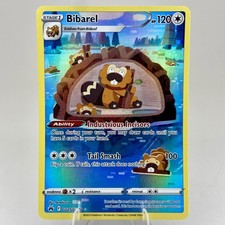 Bibarel GG25/GG70 Ultra Rare Holo Crown Zenith Galarian Gallery Pokemon Card NM