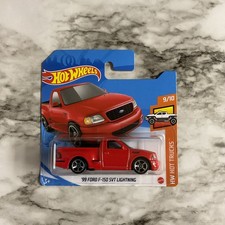 Hot Wheels Hw Hot Trucks 910 99 Ford F-150 Svt Lightning Red 237250