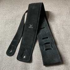 Bull Gitarrengurt Leder schwarz