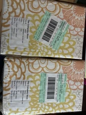 New The Company Store King Size Shams (2) Serendipity Pattern