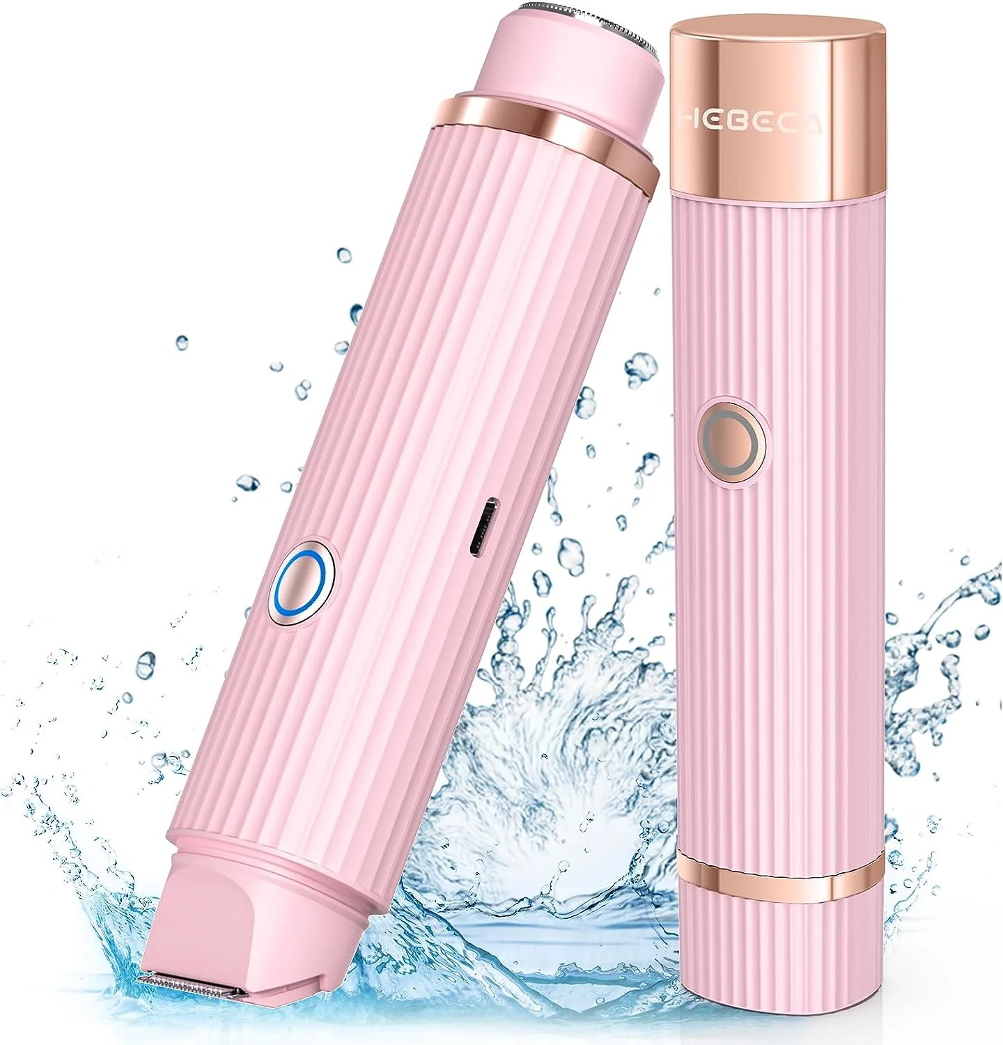 Tondeuse bikini femme rechargeable sans fil à emporter en voyage à la plage