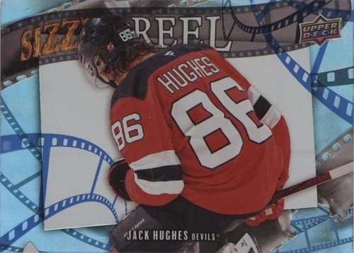 Jack Hughes Devils 2025-26 Sizzle Reel Upper Deck SR-64 Hockey