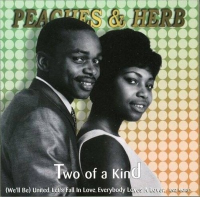 PEACHES & HERB : TWO OF A KIND (CD) DISC + CVR ART - NO CASE - VG