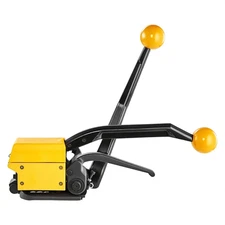 Steel Strapping Tool A333 Manual 3-in-1 Tensioner Crimper Cutter for 1/2"–3/4"