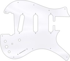WD Custom Pickguard For Parker 3 Single Coil Nitefly V1 #45 Clear Acrylic
