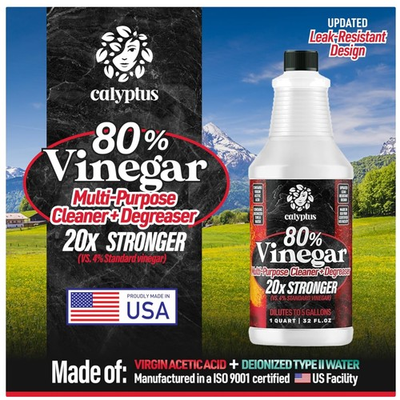 #ad Concentrated 80% Vinegar Industrial Grade Solution $55.79