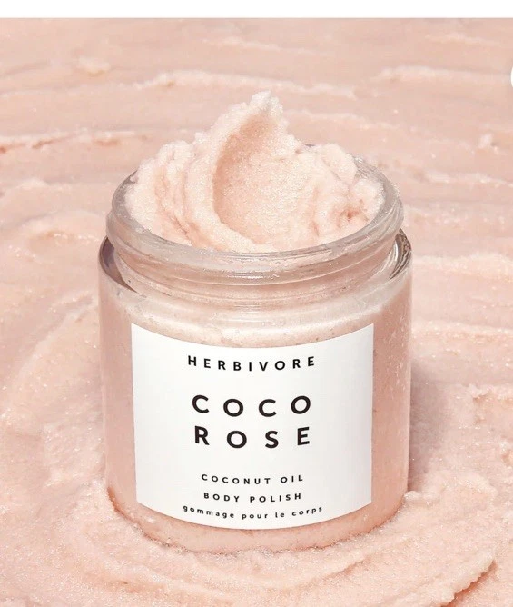 Esmalte corporal de aceite de coco rosa coco HERBIVORE 8 oz Foto 2 de 4