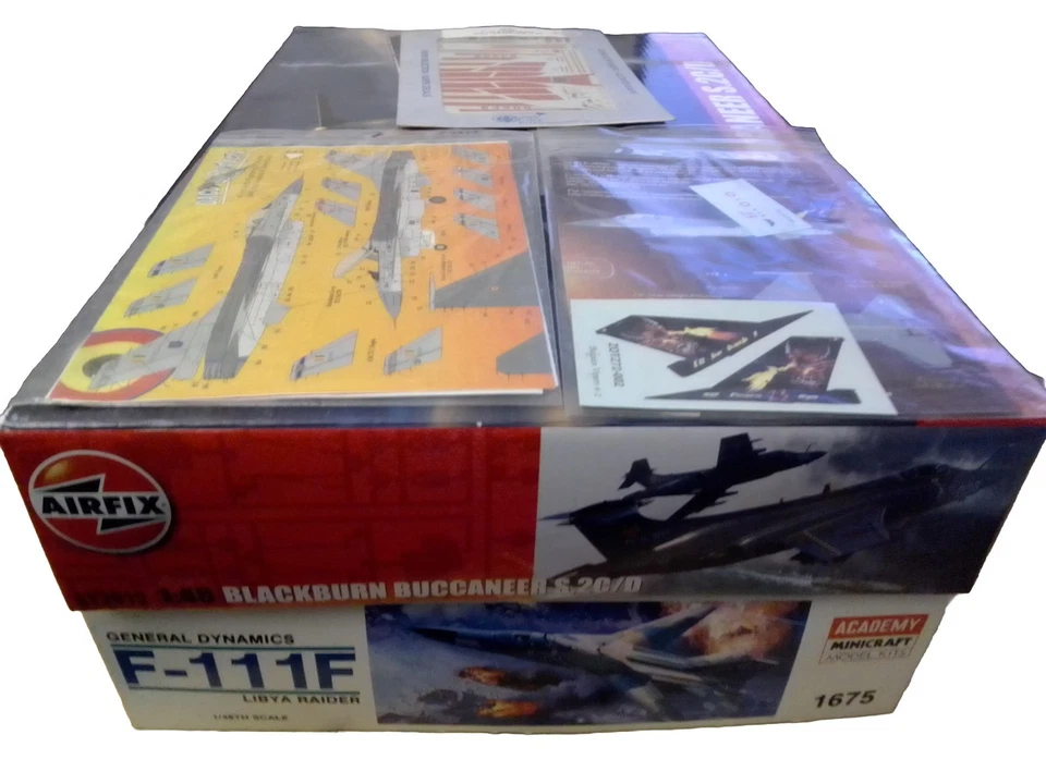 Konvolut 1:48 modern Jets , Airfix ,Academy + 3xDecals ,Gebraucht ,OvP