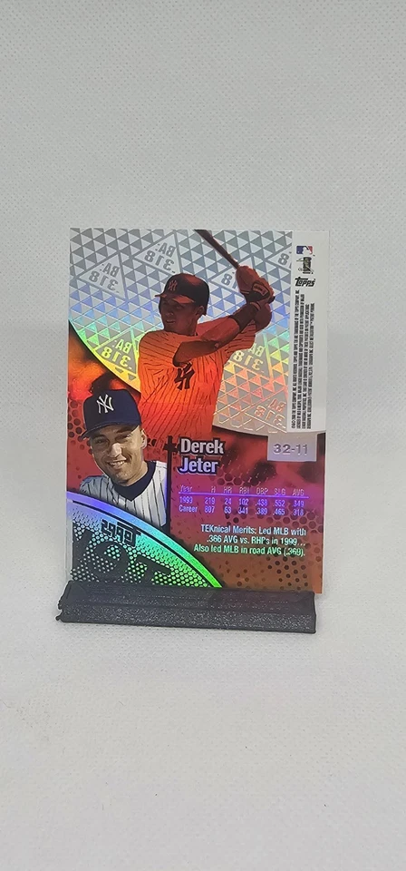 2000 Topps Tek DEREK JETER #32-11 - Image 2 of 2