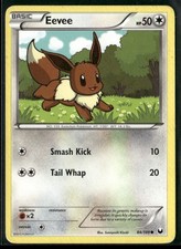 Eevee 84/108  2012 Black & White - Dark Explorers Pokemon Basic/Common  NM-LP