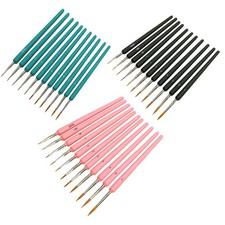 Spazzola Linea Pennelli Dipingere 11pz/set 18-19,6 Cm Ricambio Varie Misure