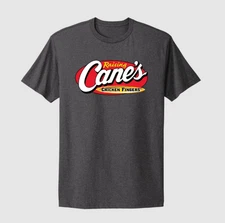 Raising Cane's Chicken Fingers Logo, Fast Food Restaurant Merch Apparel Tee