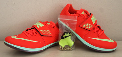 Nike FZ9636-600 Men's 9 Women's 10.5 Red High Jump Elite Track Field Spikes $140