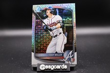 2025 Bowman Draft - #BDC-91 Cody Miller (1st) Prospects Mojo Refractor