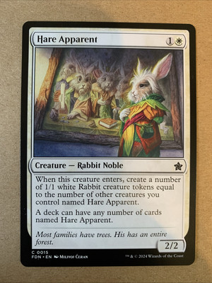 Hare Apparent Foundations Regular