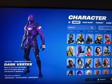 Fortnite , With Dark Vertex And Merry Mint Axe And Lots Of Others