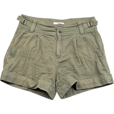 Aktuelle Elliot Shorts Medium Damen grün Baumwolle Designer Sommer Urlaub Cargo