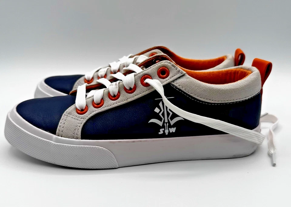 Star Wars Ahsoca Tano Tenis Juveniles Talla 5 Tierra Lona Zapatos Edición Limitada Foto 2 de 4