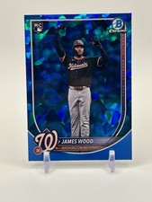 James Wood 2025 Bowman Chrome Sapphire #29 Image Variation Rookie Card Nationals