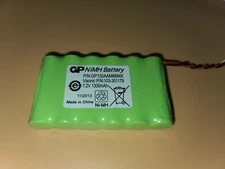 Visonic AmberLink 7.2V 1300mAH GP130AAM6BMX Ni-MH Battery P/N: 103-301179