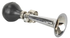 FISCHER Fahrrad-Ballhupe verchromt silber