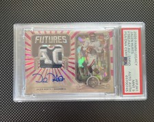 2020 Legacy Football Jalen Hurts Rookie Patch Auto 4/5 Psa 9 Peach Patch Pop 2