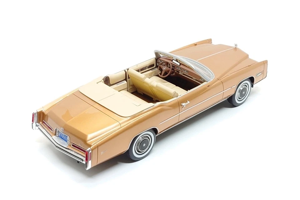 Cadillac Eldorado 1976 convertible modelos BoS 1:18 en bronce metálico (BOS419) Foto 4 de 4