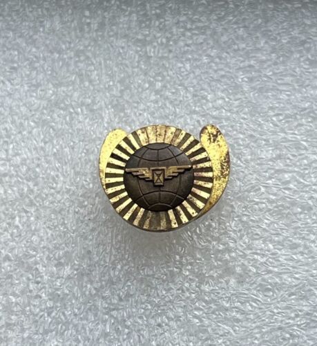 Raro Vintage Pin Insignia RELOJES SUIZA LONGINES Ojal Marcado en la parte posterior - Imagen 2 de 4