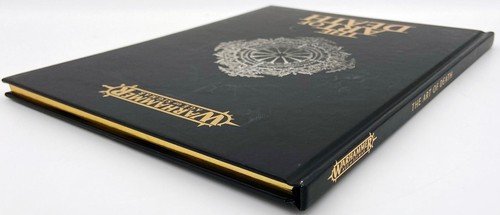 2018 Warhammer AoS The Art of Death Hardcover Picture Book by Games Workshop - Foto 6 di 10