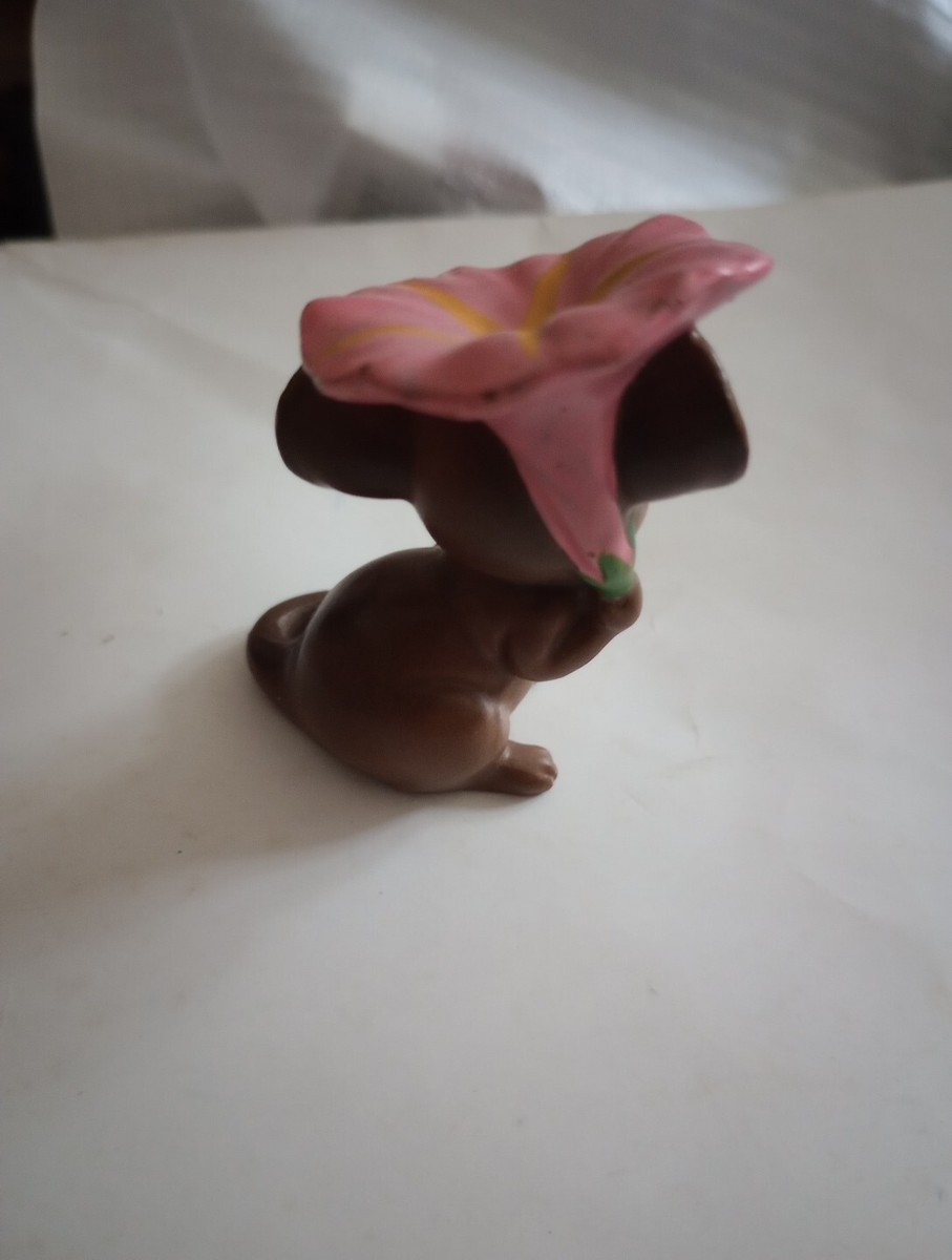 4 VTG Josef Joseph Originals Figurines Pepper/Peanut/Flower/Bubble