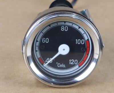 Fernthermometer Ø 52 mm Wassergekühlt Temperatuuranzeiger für Traktor Schlepper 