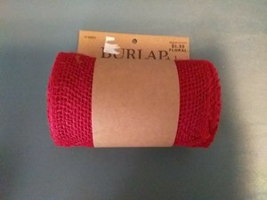 white burlap ribbon hobby lobby