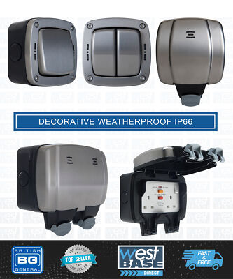 BG ELECTRICAL WEATHERPROOF DECORATIVE 