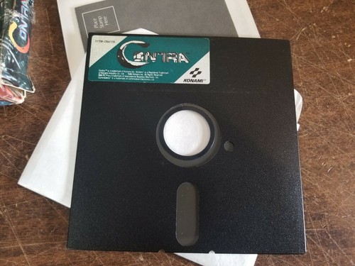 CONTRA for the Commodore 64 C64/128, Game Disk w/ Manual Reg Card Box - Picture 12 of 12