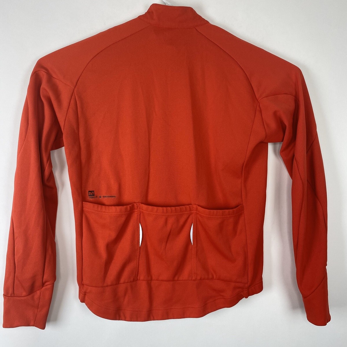 Mavic Womans Full Zip Cycling Jacket L Red Bike Bicycle Jersey