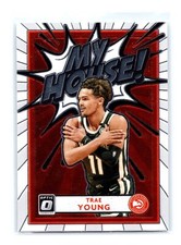 2020-21 Donruss Optic Basketball #17 Trae Young My House Atlanta Hawks