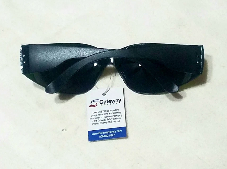 Gafas de seguridad Gateway Starlite IR sombra verde 5 lentes envolventes antorcha de corte Foto 3 de 4