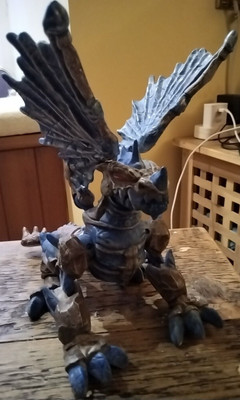 Gebrauchte Mega Bloks Dragons Fire and Ice 4'' Frostdrache Figur