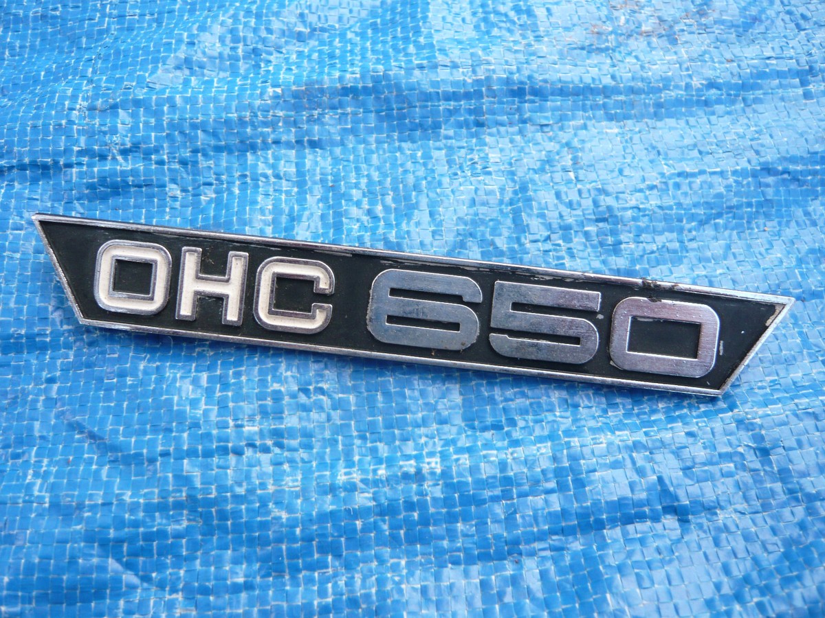 Yamaha XS1 XS2 TX650 1969-1973 1x Emblem vom Seitendeckel