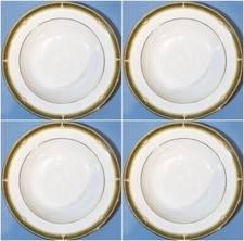 Wedgwood Oberon Rim Soup Bowl 8-Inch 4 Four Bowls with tag # 50116601013