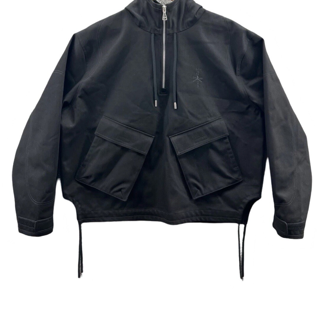 Air Jordan x Travis Scott 1/2 Zip Jacket 'Black (DZ5488-010) Men's