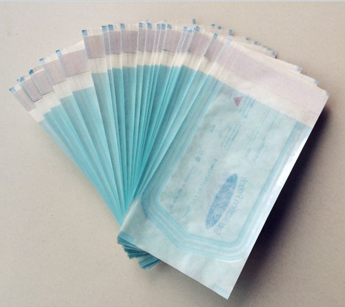 Dental Self Seal Sterilization Pouch Pouches Bag Dual Indicator Tattoo Beauty - Picture 4 of 7