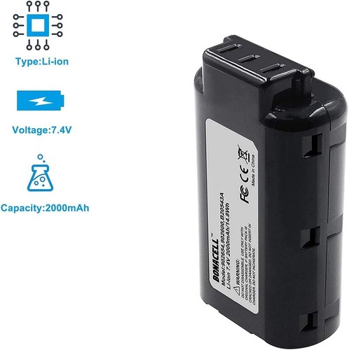 Bonacell 2Pack 7.4V 3500mAh Li-ion Replacement Battery Compatible with Paslode 9 - Picture 4 of 5