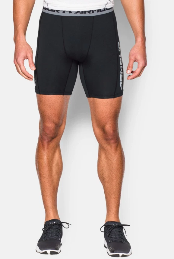 Under Armour Men's CoolSwitch Compression Shorts Tights UA 1271333 Black - Image 3 of 4