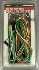 Haul Master Four Pole Trailer Wiring Connection Kit, 12 volt, 10 Pieces # 96658