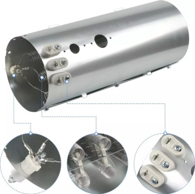Dryer Heating Element Assembly For Electrolux EWMED70JMB0 EWMED70JRR0 EWMED70JSS
