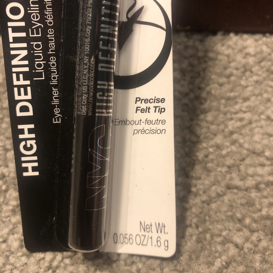 NYC New York Color High Definition Liquid Eyeliner #889 Extra Black, 0.056oz - Image 2 of 4