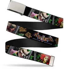 Batman Joker Arkham Asylum Villains Unisex Web Belt